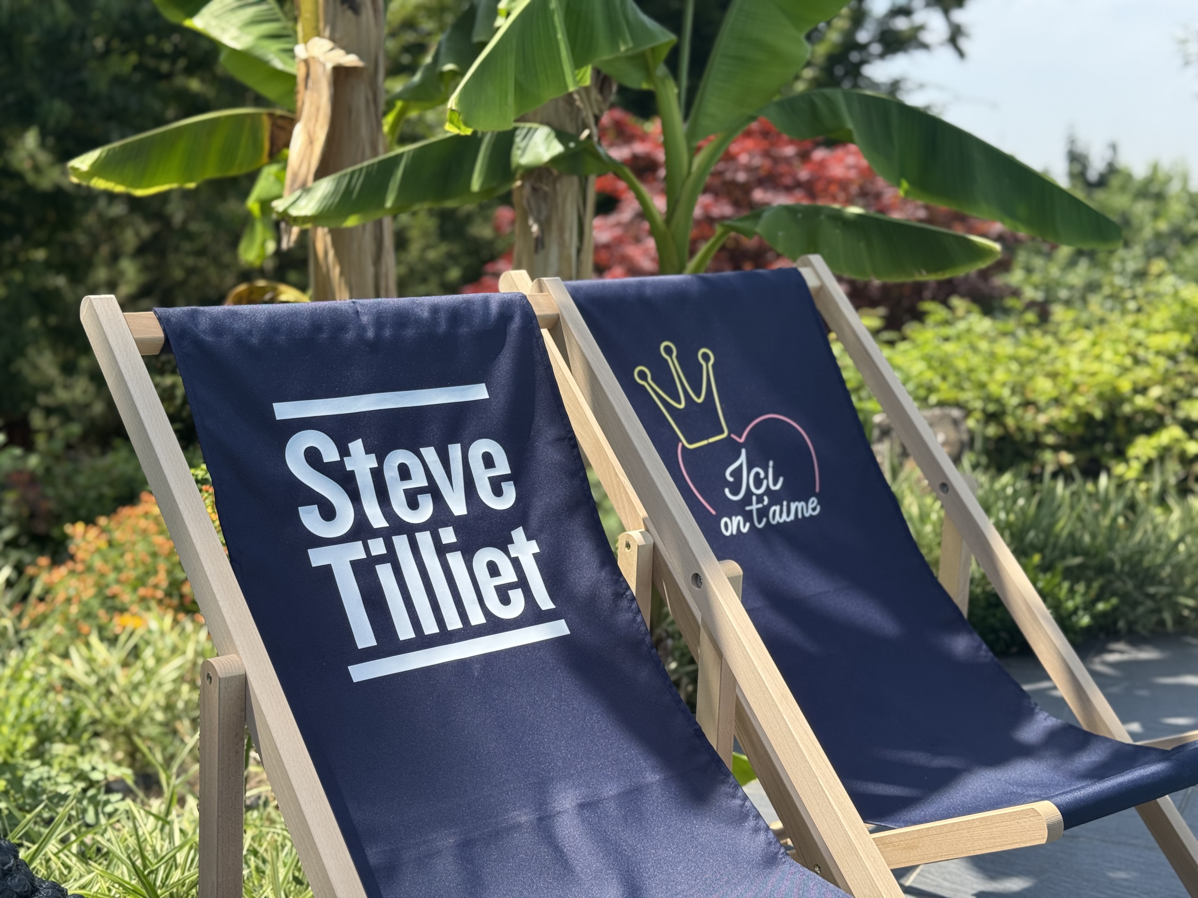Chaises longues Steve Tillet